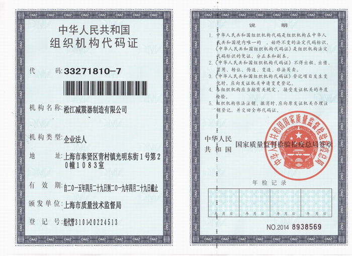 組織機構代碼證
