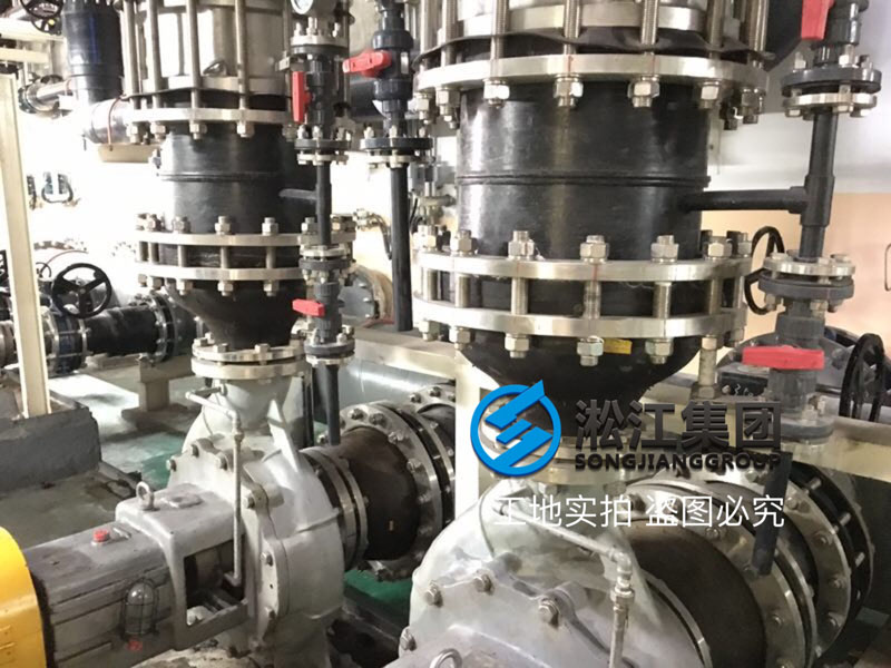 【使用現場】EPDM異徑橡膠接頭安裝在昆山三星機電